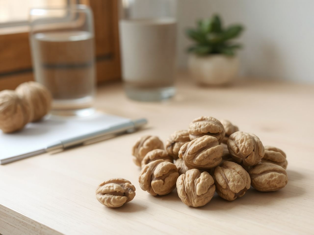 A dió gazdag omega-3 zsírsavban, javítja az agyműködést.