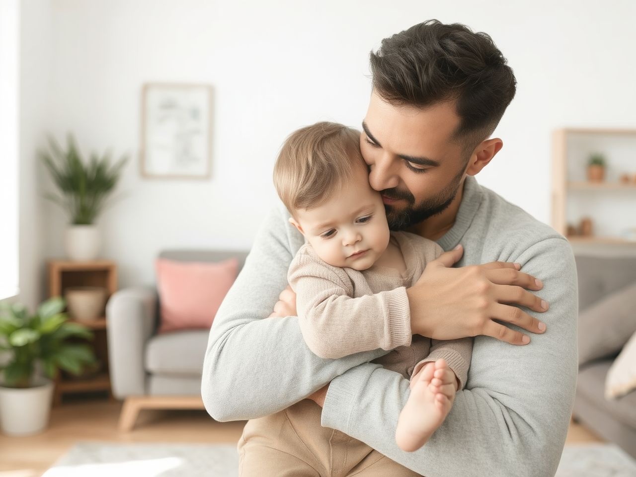 Az apai jelenlét csökkenti a gyermek szorongásos tüneteit jelentősen.