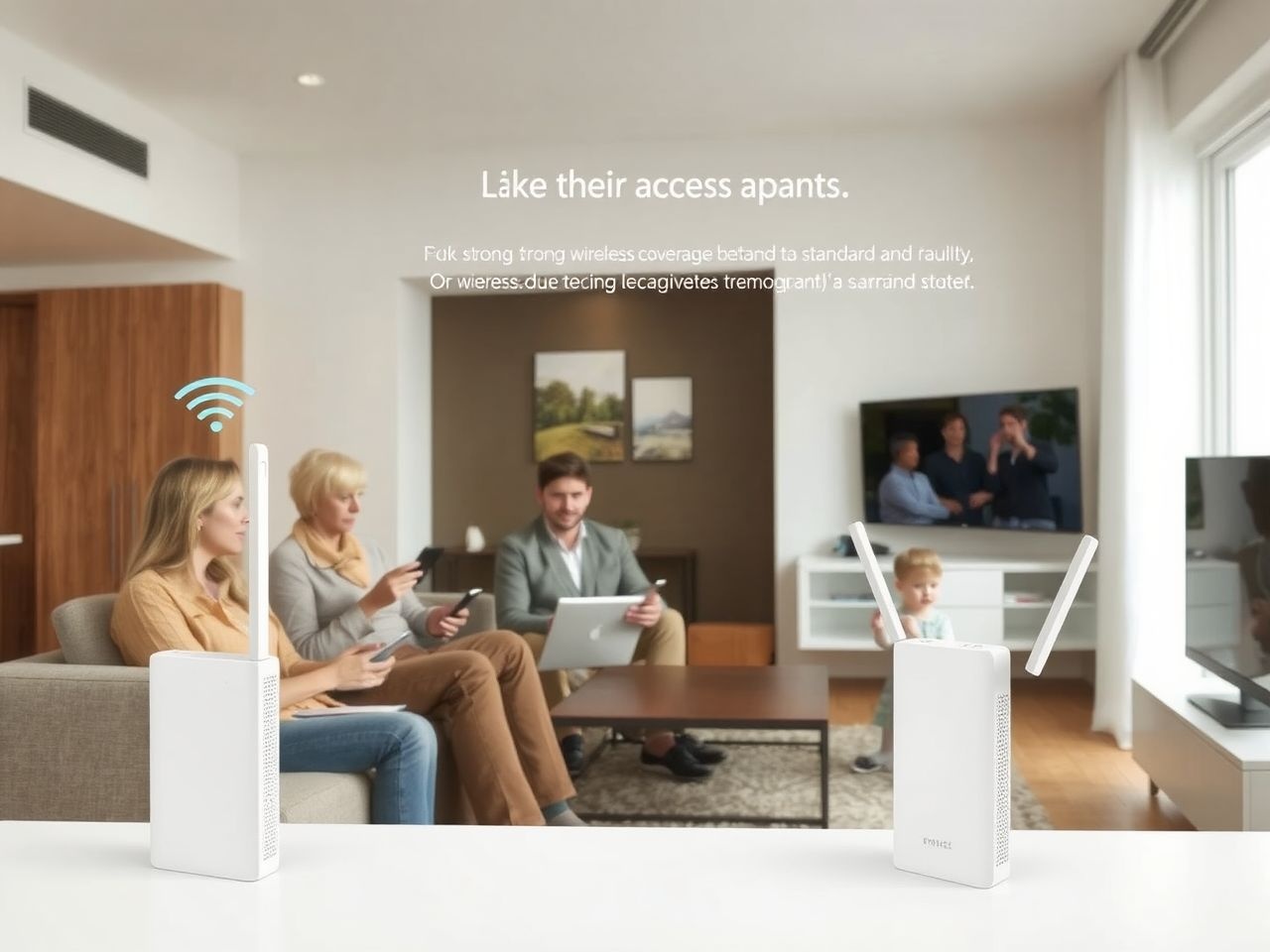 Az access point növeli a Wi-Fi lefedettséget és sebességet otthon.