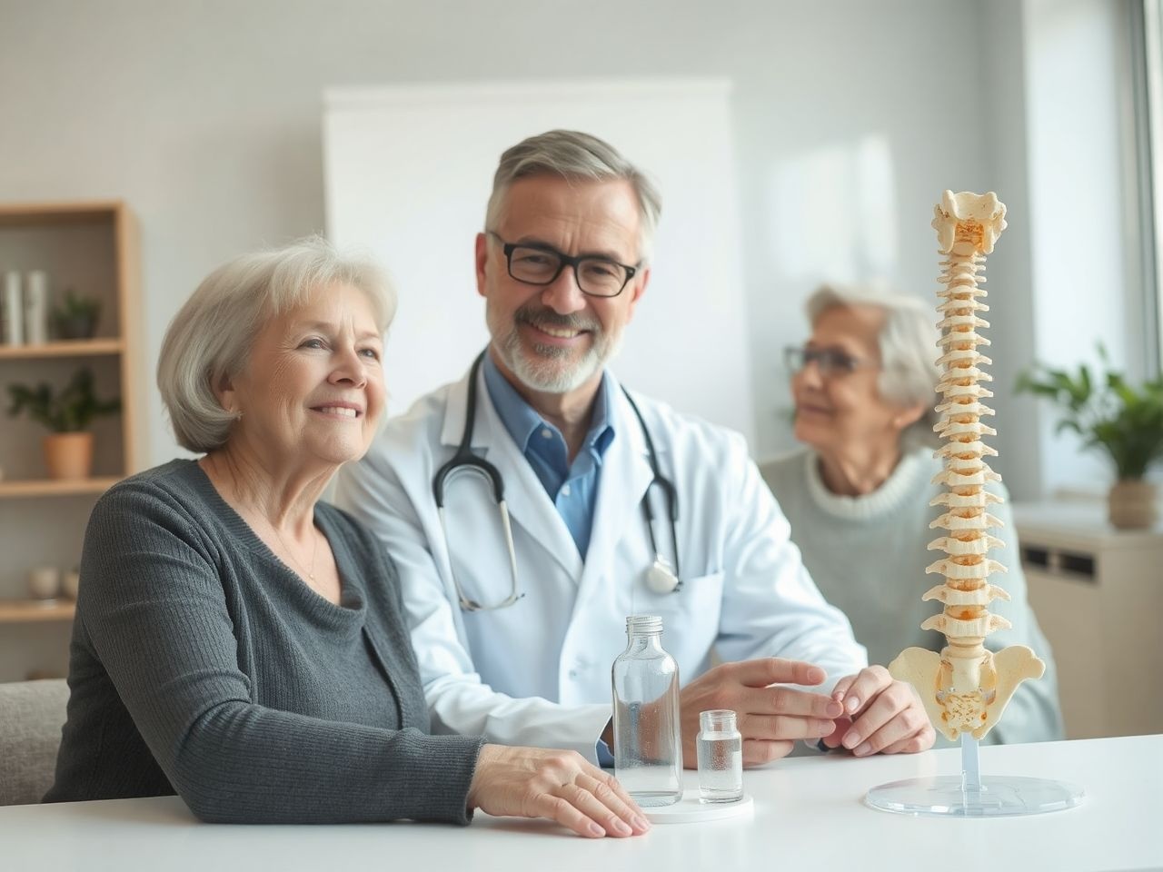 Az alendronsav hatékonyan csökkenti a töréskockázatot osteoporosisban.