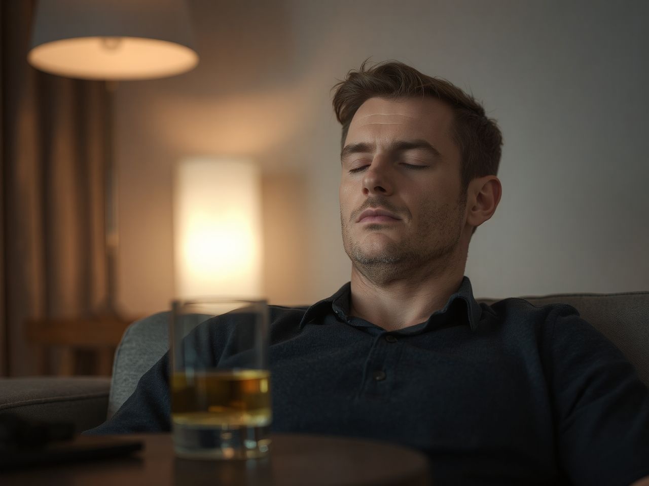 Az alkohol fokozza a GABA aktivitását, nyugtató hatást keltve.