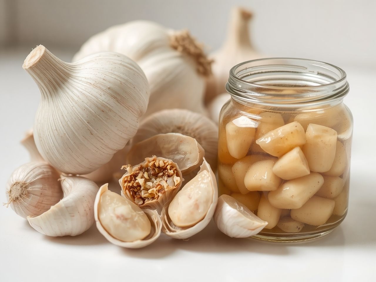 Az allicin fermentációval stabilabbá és bioaktívabbá válik.
