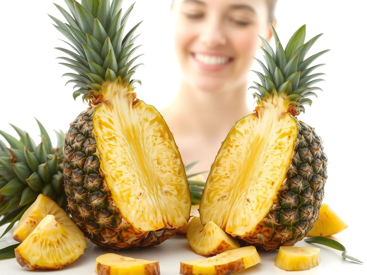 Az ananász C-vitaminban gazdag, erősíti az immunrendszert.