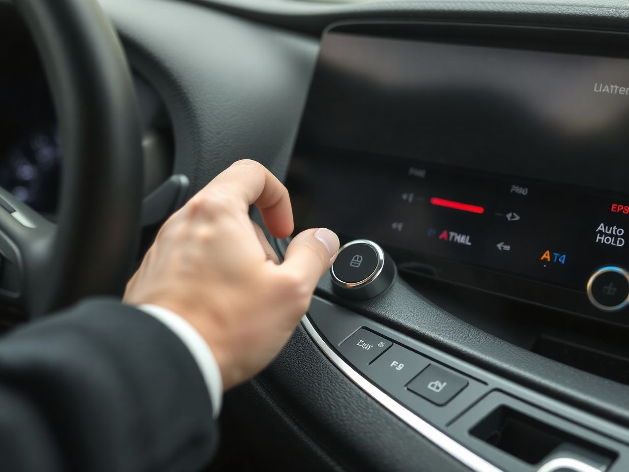 Az Auto Hold az EPB-vel együtt biztonságosabb megállást biztosít.