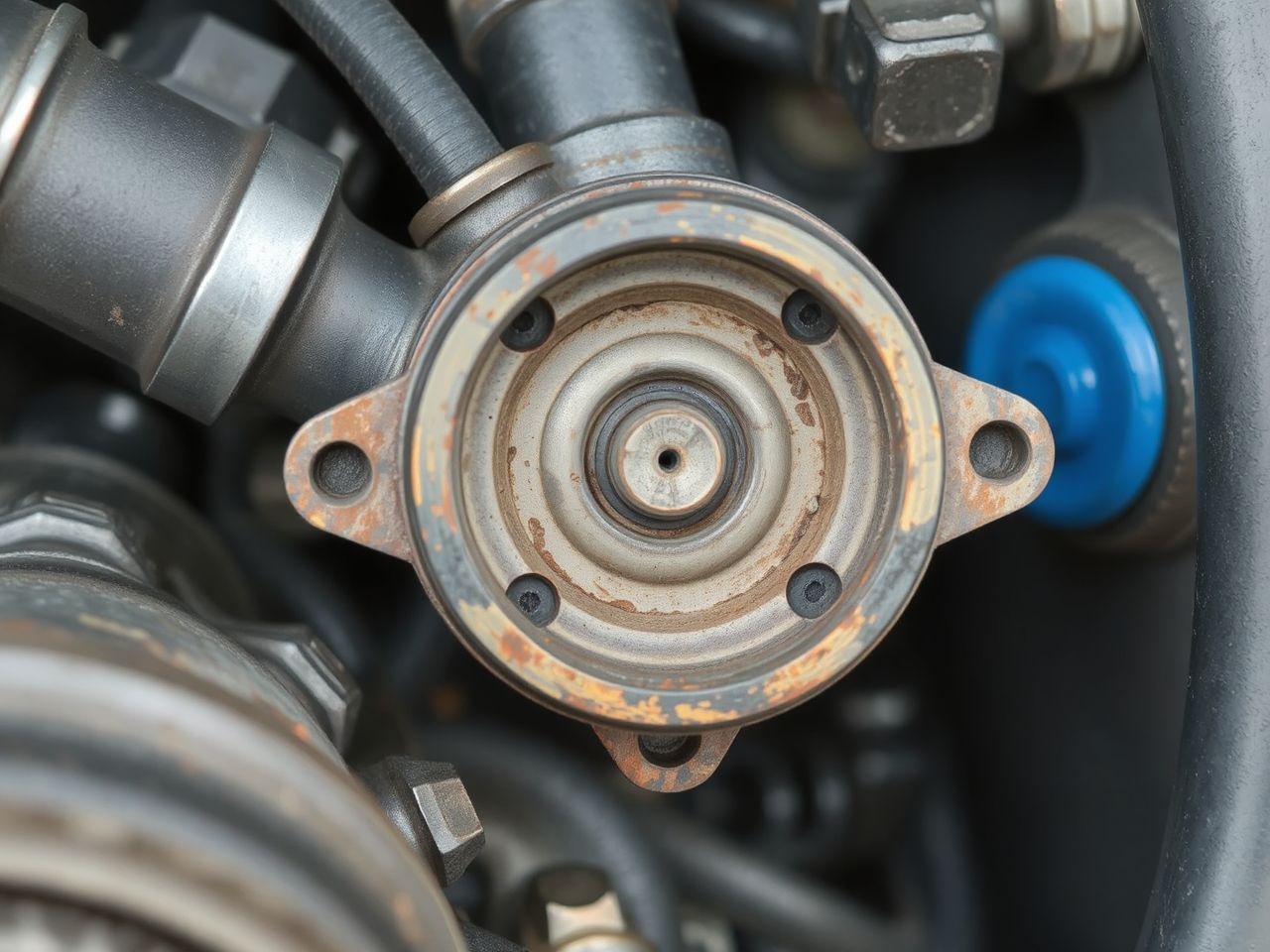 Az EGR szelep lerakódások miatt teljesen eldugulhat.