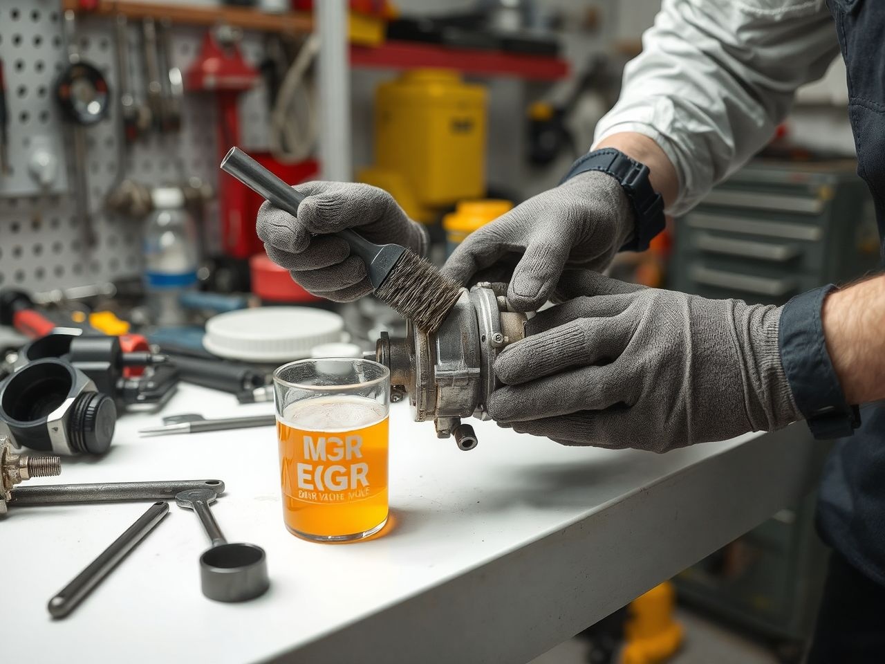 Az EGR szelep tisztítása javítja a motor teljesítményét és emisszióját.
