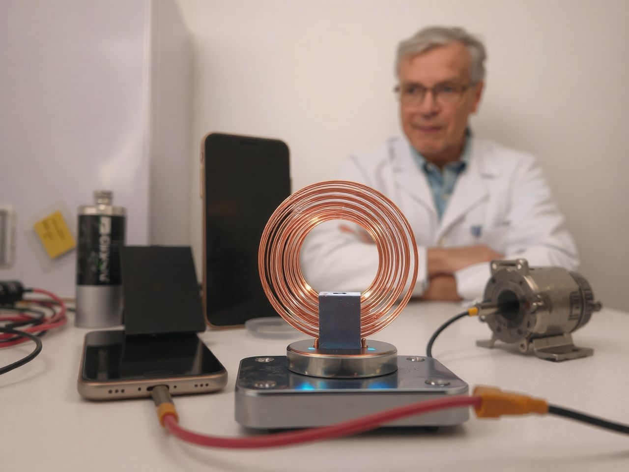 Az elektromágnesek szabályozható mágneses mezőt hoznak létre mindenhol.