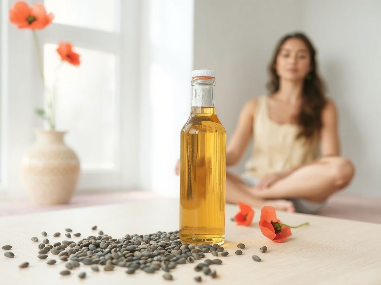 A mákolaj gazdag omega-3 zsírsavakban, javítja az idegrendszert.