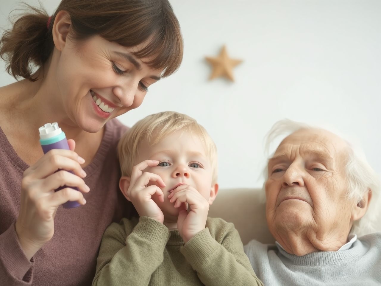 Az inhalátorok segítenek gyermekek és idősek légzésének javításában.