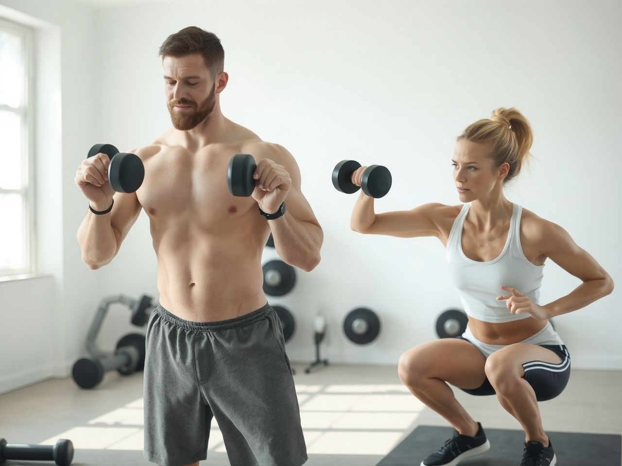 Az erősítő edzés segíti az izomtömeg és csontsűrűség növelését.