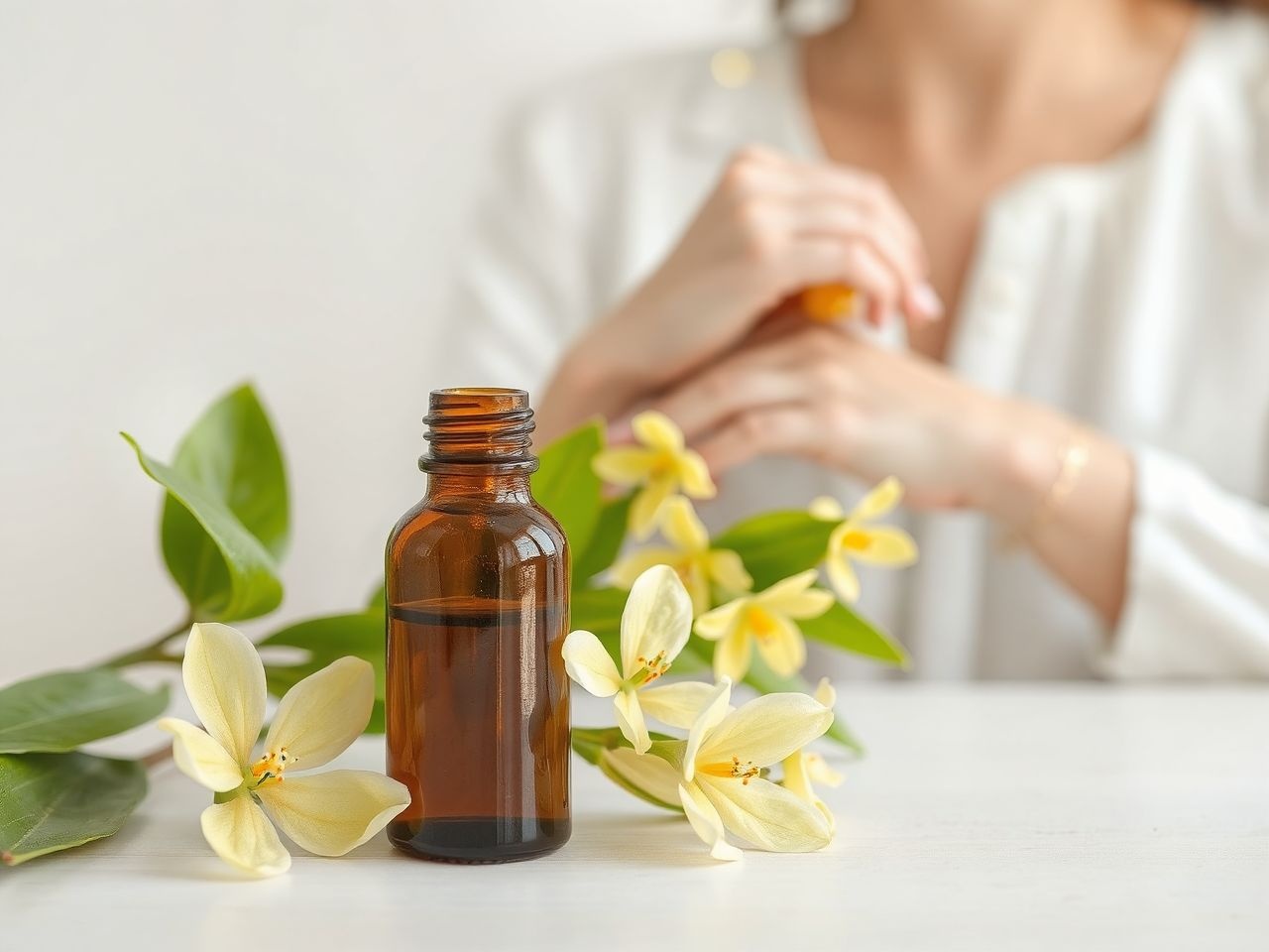Az ylang ylang illóolaj csökkenti a stresszt és javítja a hangulatot.