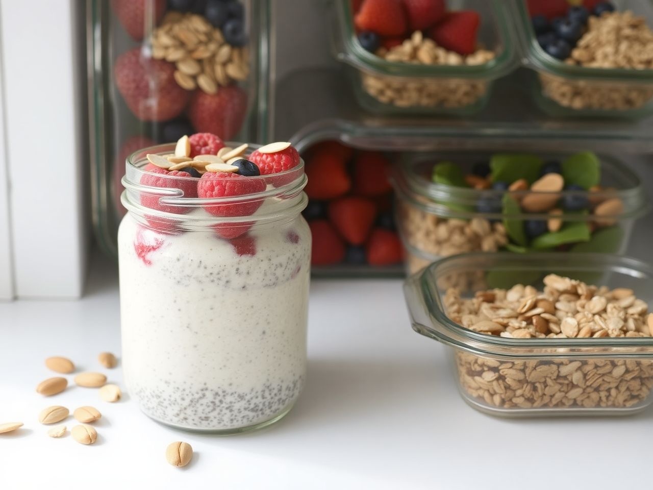 A chia mag puding gyors és tápláló alapja a meal prepnek.