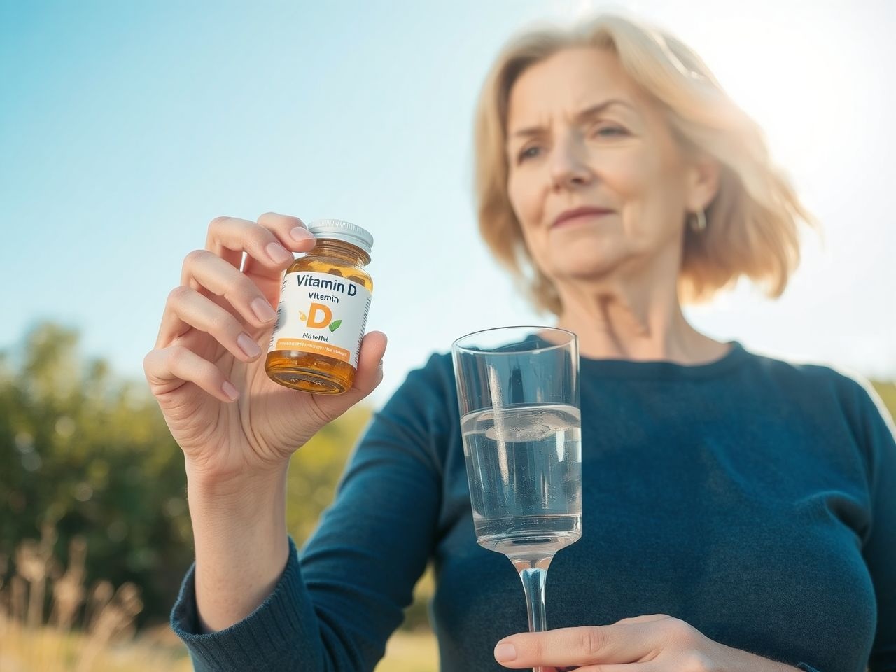 A D-vitamin pótlása télen különösen fontos a csontok egészségéhez.
