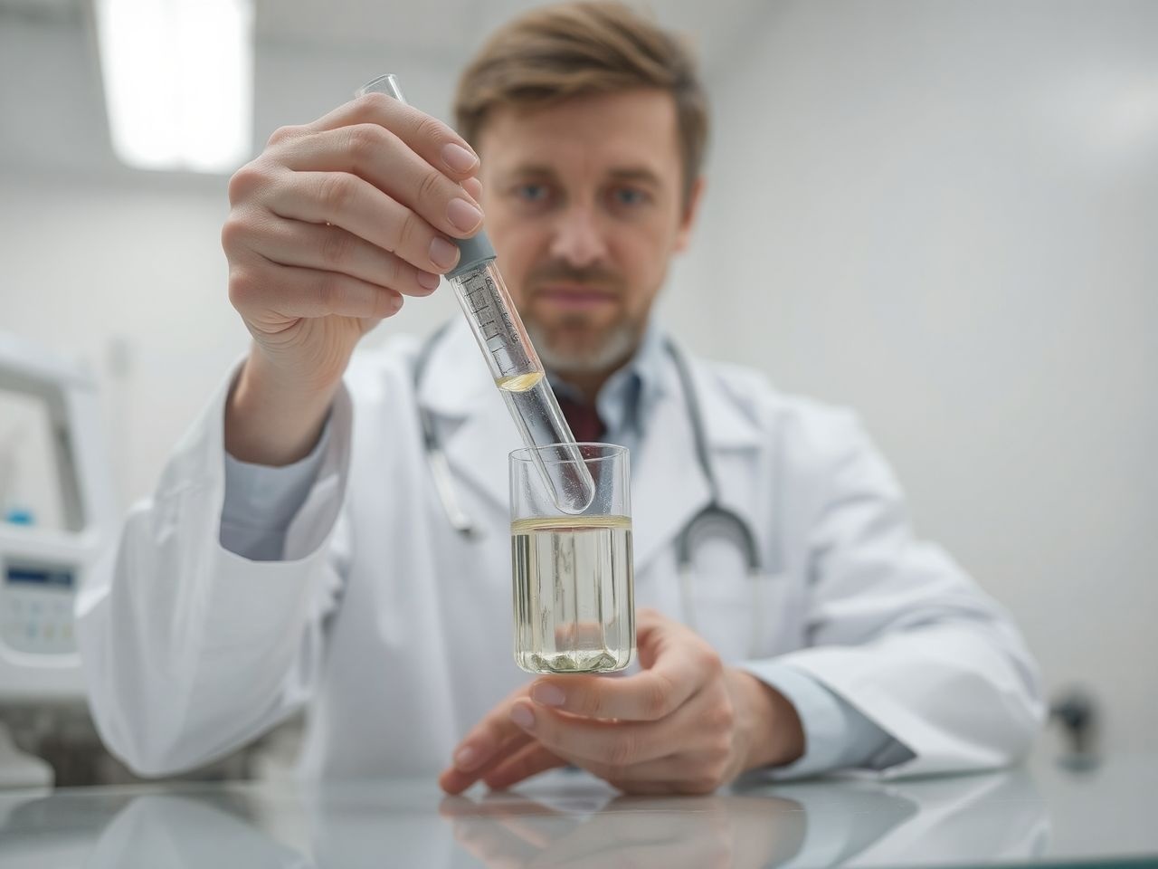 Az arzénmérgezést vizelet- és hajminták elemzésével diagnosztizálják.