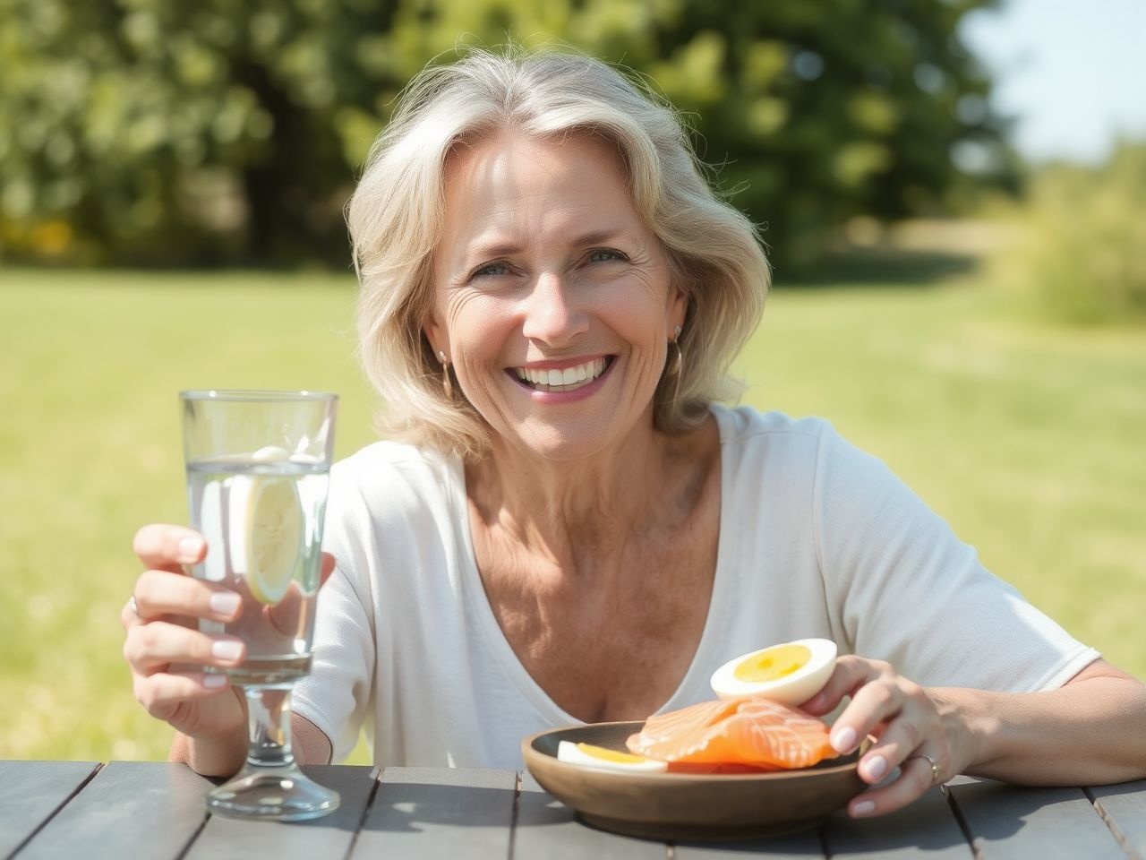 A napfény segíti a D-vitamin természetes termelődését a bőrben.