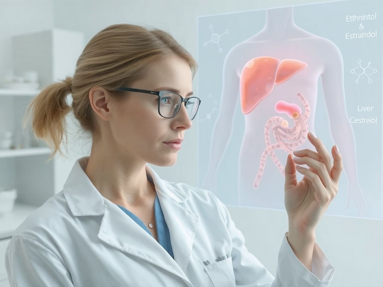 Az etinilösztradiolt máj enzimjei gyorsan metabolizálják.