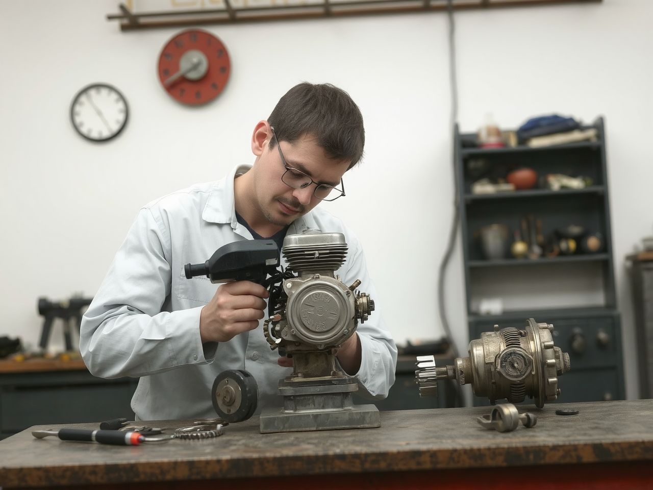 A rendszeres olajcsere jelentősen megnöveli a Dongó motor élettartamát.
