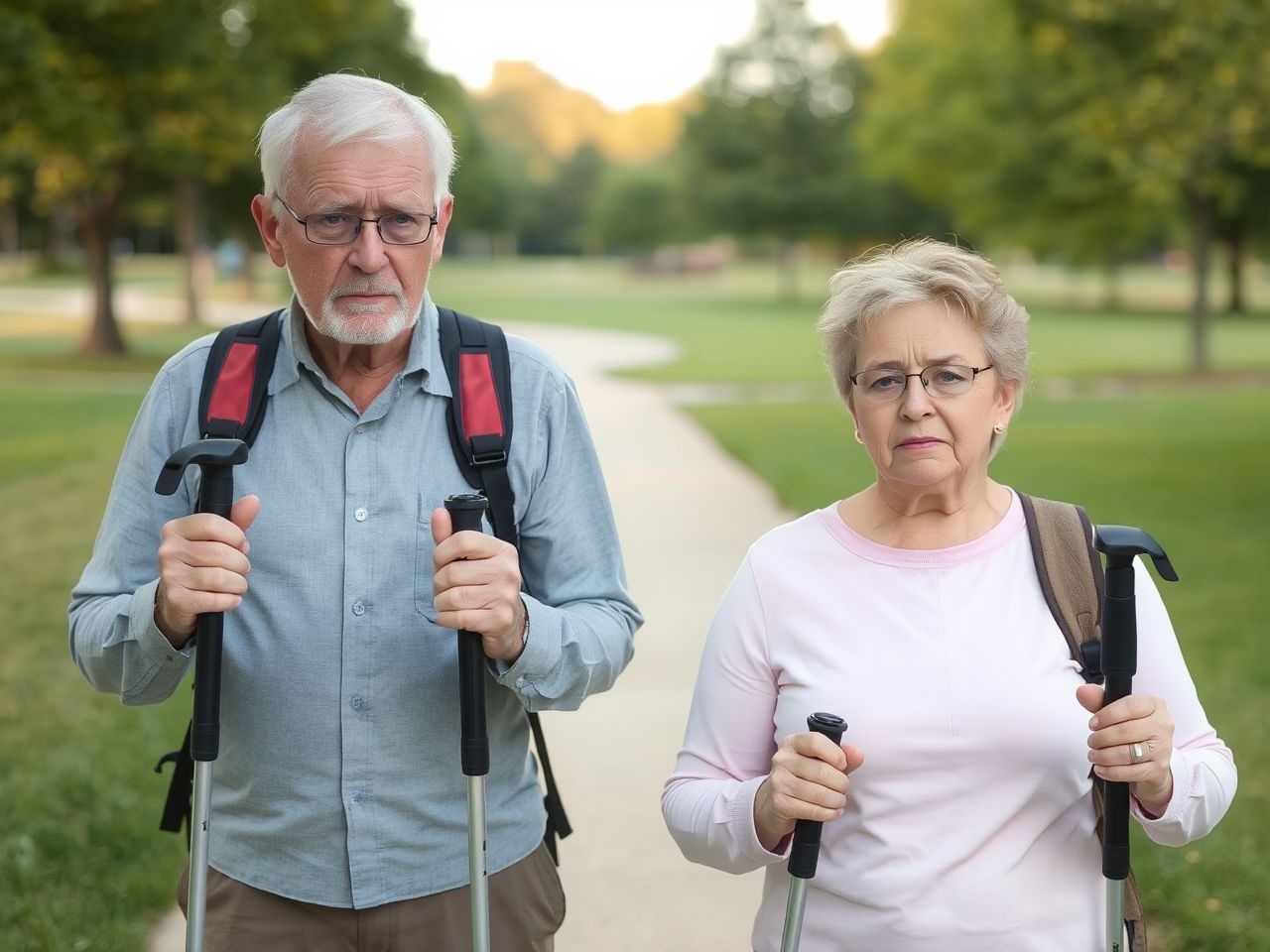 A nordic walking nem csak séta, hanem teljes testet erősítő mozgás.