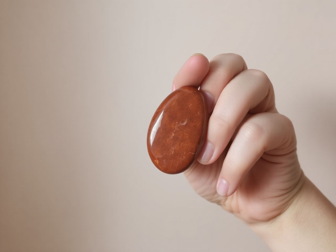 A vörös jáspis nem gyógyít betegséget, hanem energetizál.