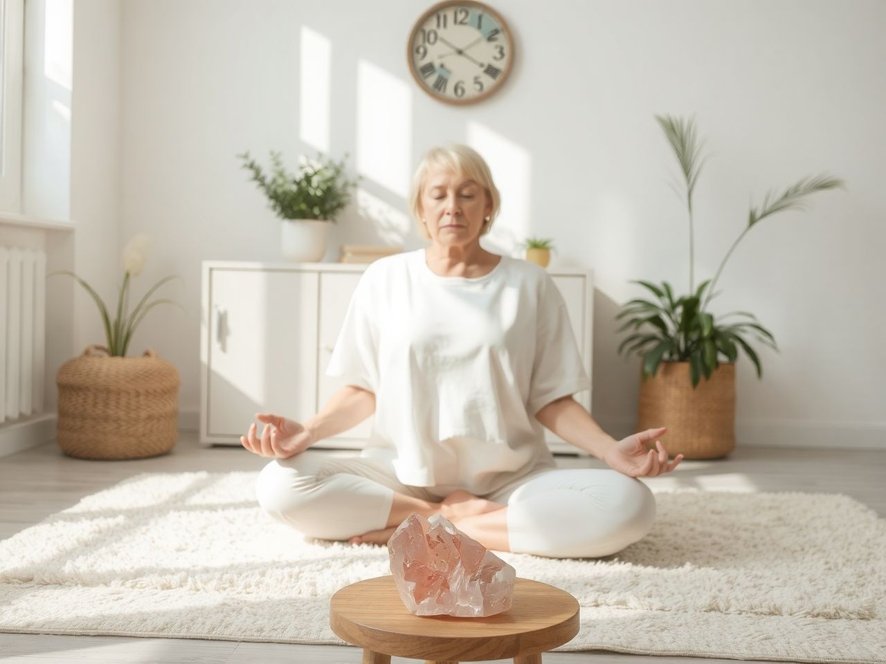 A rózsakvarc nyugtatja az elmét, fokozza a harmóniát.