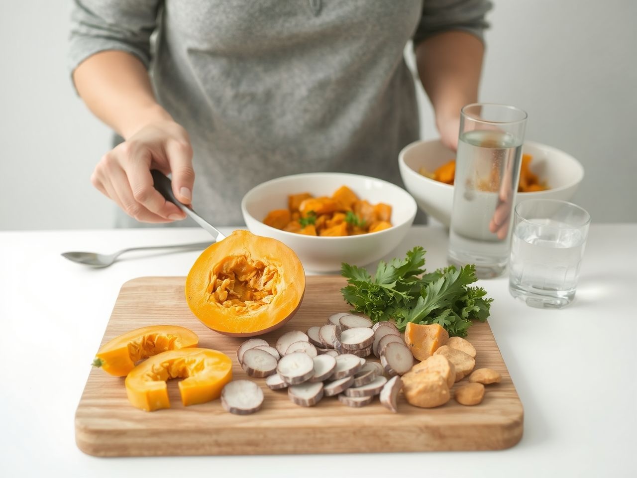 A sütőtök rostjai segítik az egészséges bélműködést.