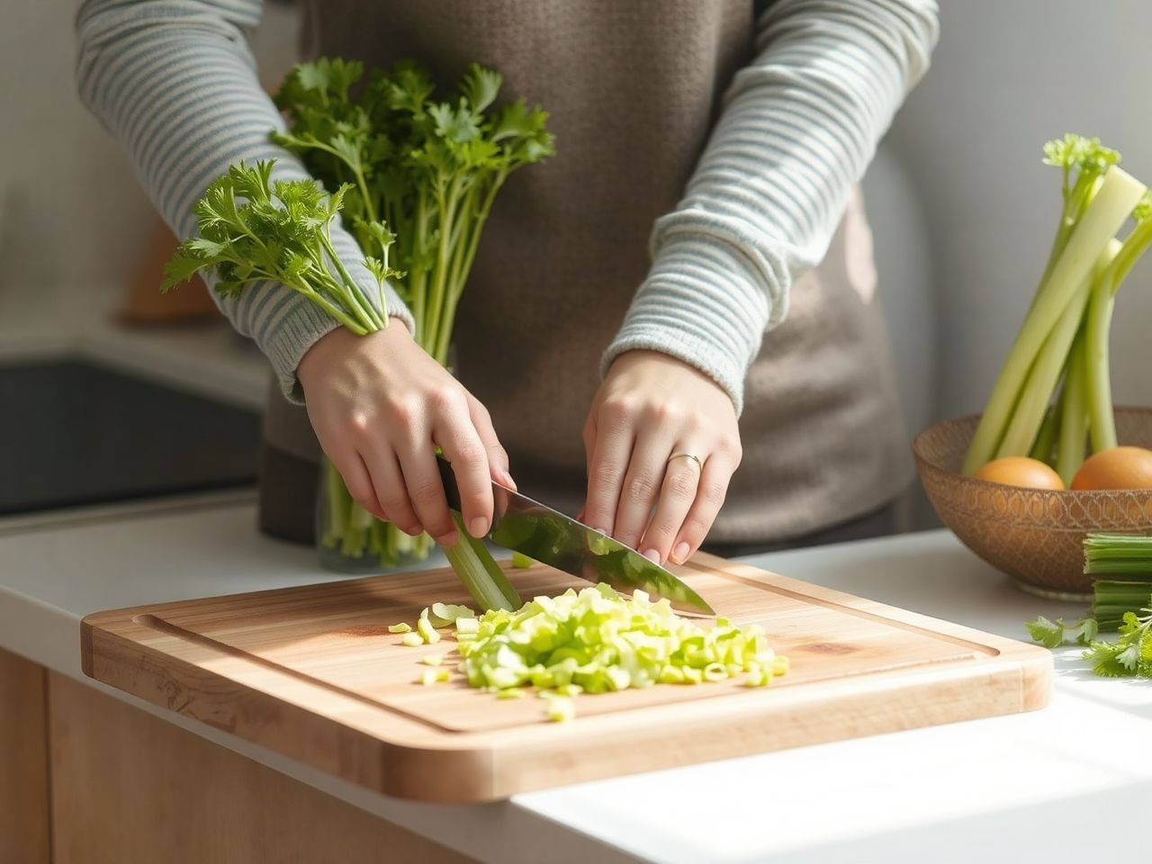 A zellert nyersen, salátákban fogyasztva őrzi tápanyagait.
