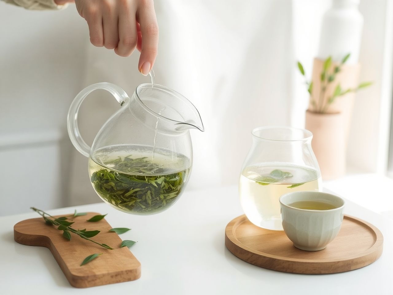 A zöld tea 75°C-os vízzel készítve őrzi hatóanyagait.