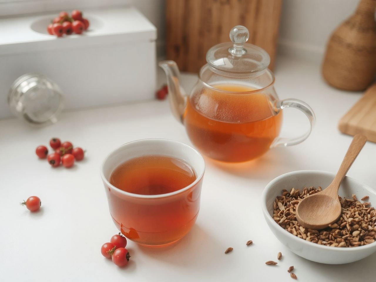 A galagonya tea enyhíti a szívritmuszavarokat és érszűkületet.