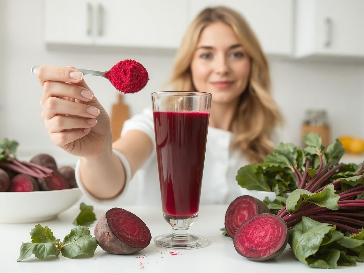 A cékla por gazdag antioxidánsokban, támogatja az immunrendszert.