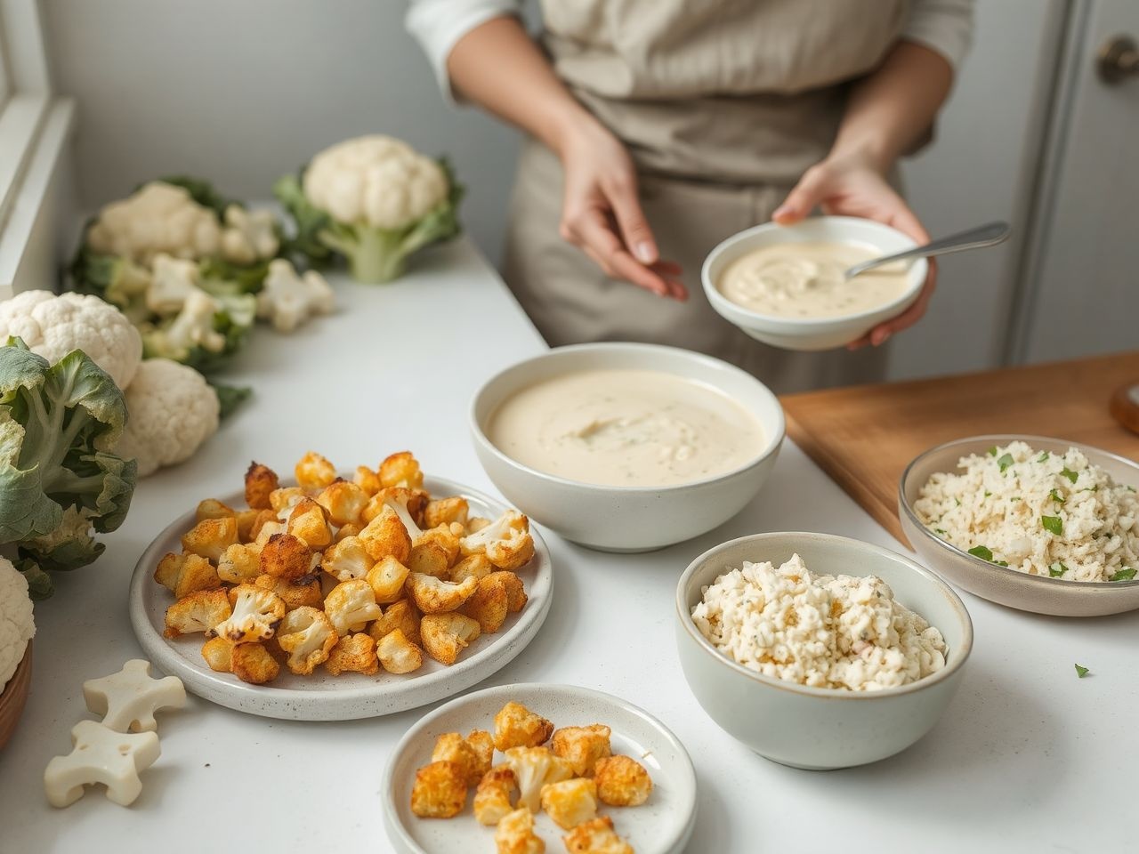A karfiol gazdag C-vitaminban és sokféleképpen elkészíthető.