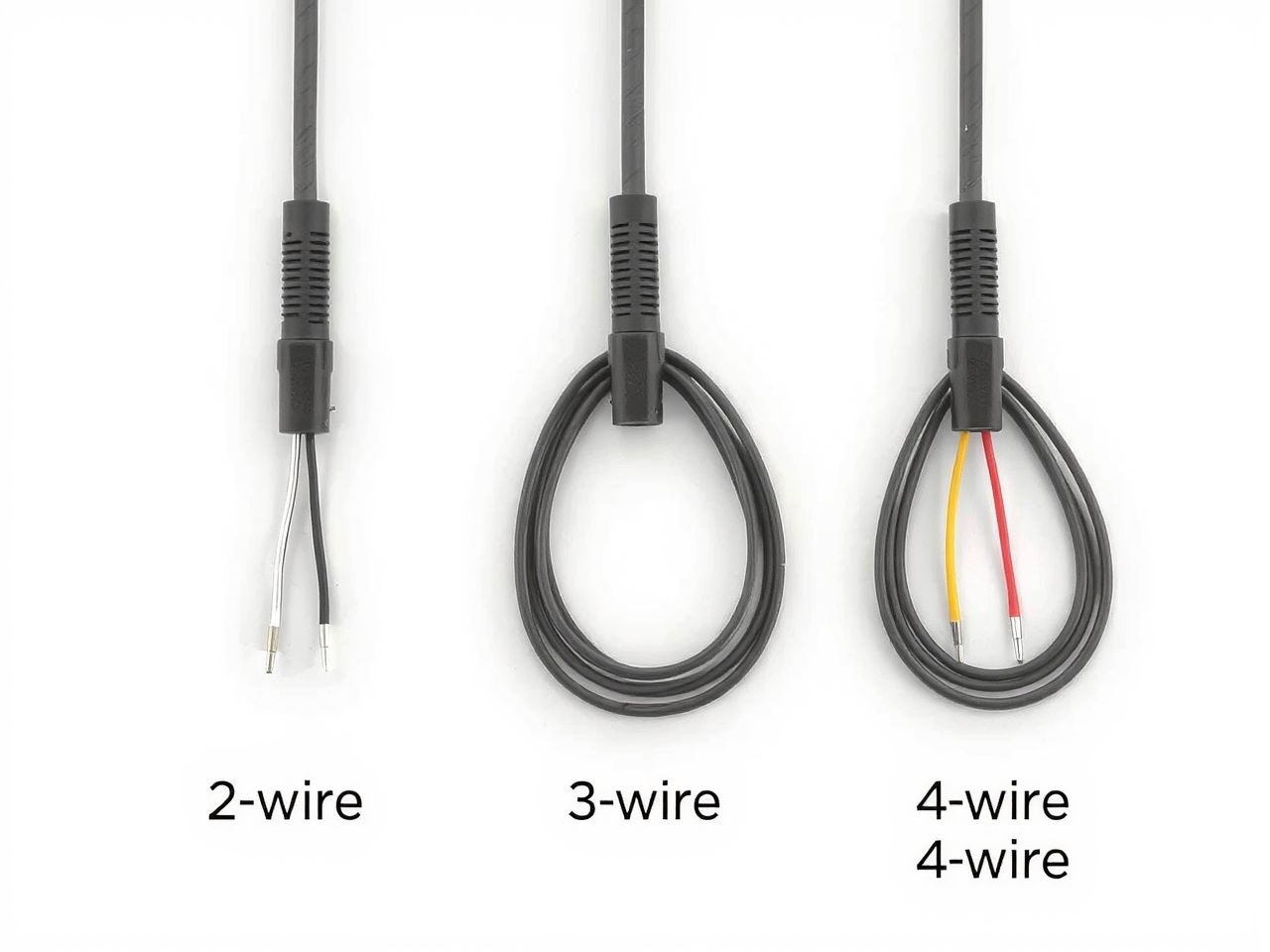 A 4-vezetékes csatlakoztatás minimalizálja a vezetékellenállás hibáit.