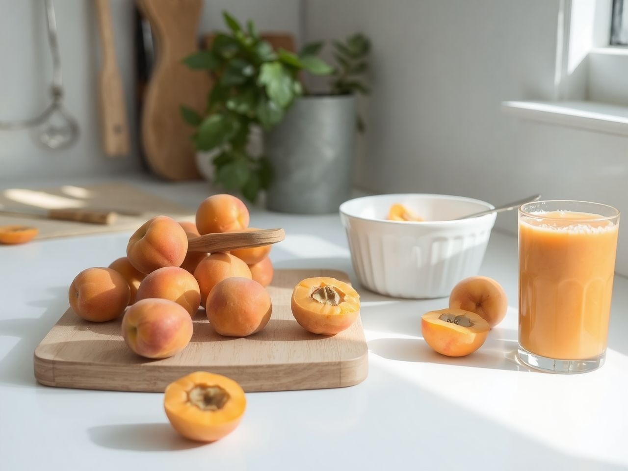 A kajszibarack gazdag A-vitaminban, támogatja a látást és bőrt.
