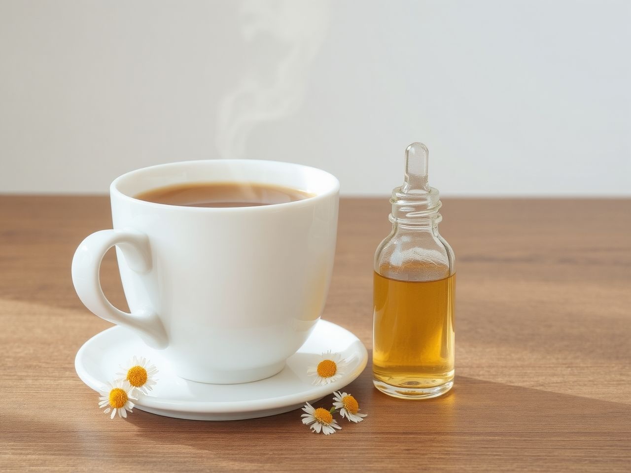 A kamilla tea nyugtat, olaj pedig célzottan gyógyít.