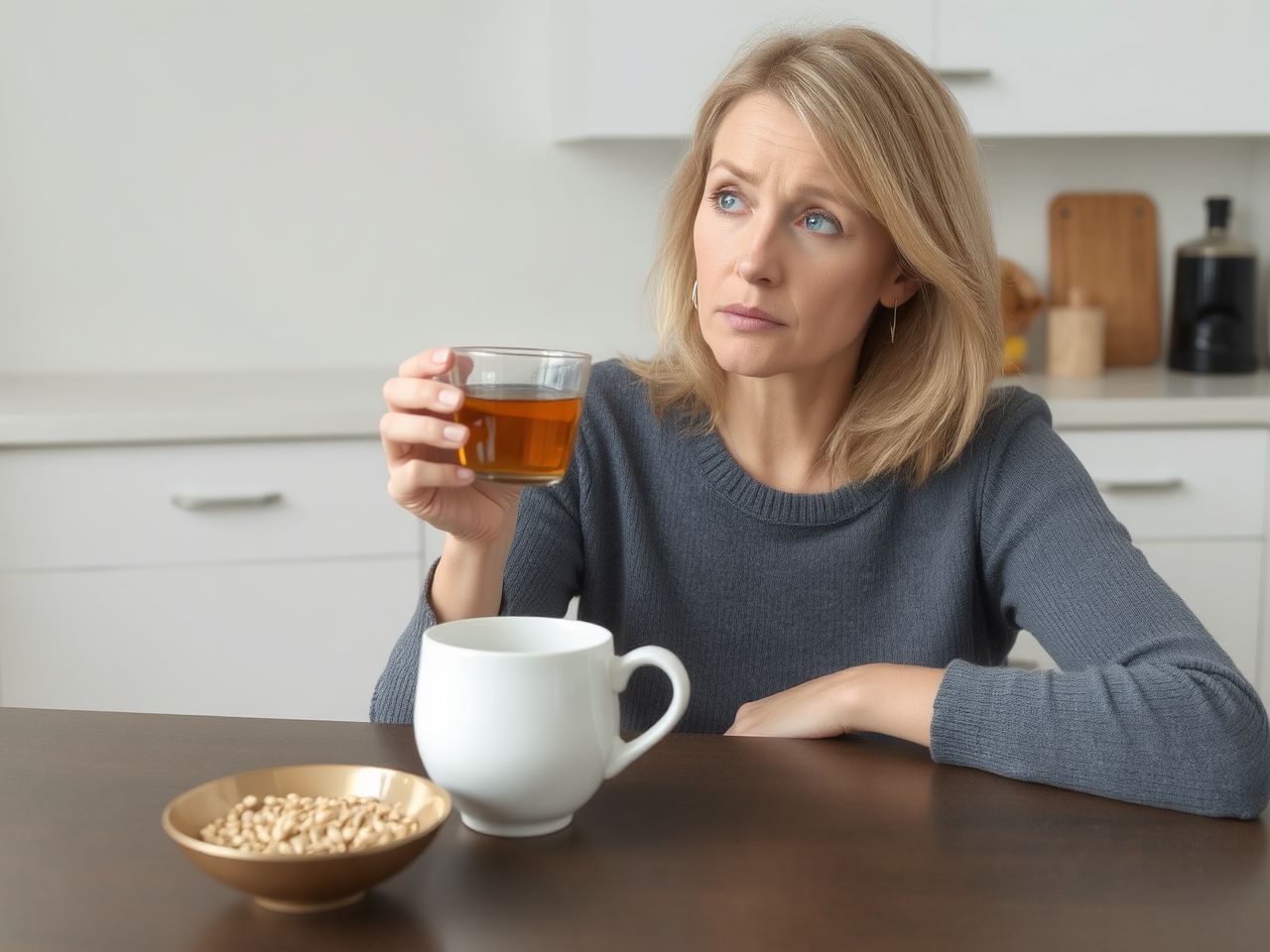 A terhes nőknek kerülniük kell a görögszéna tea fogyasztását.