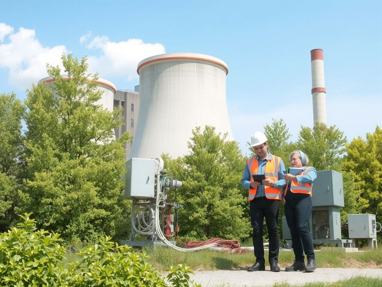 A korszerű hőerőművek jelentősen csökkentik a káros kibocsátást.