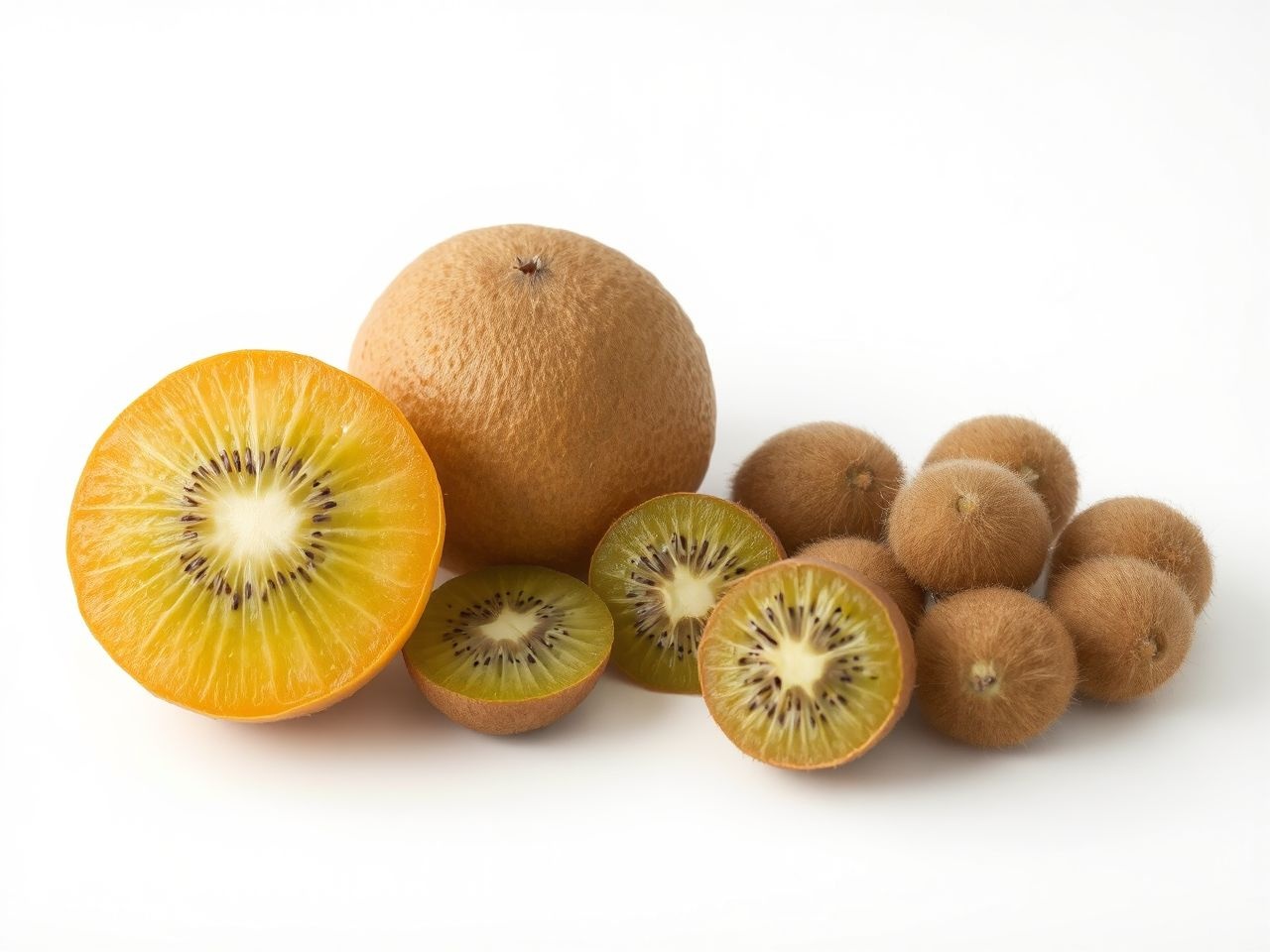 Az arany kivi édesebb, mint a hagyományos zöld kivi.