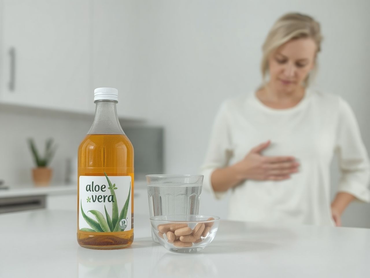 Az aloe vera ivógél túlzott fogyasztása hasmenést okozhat.