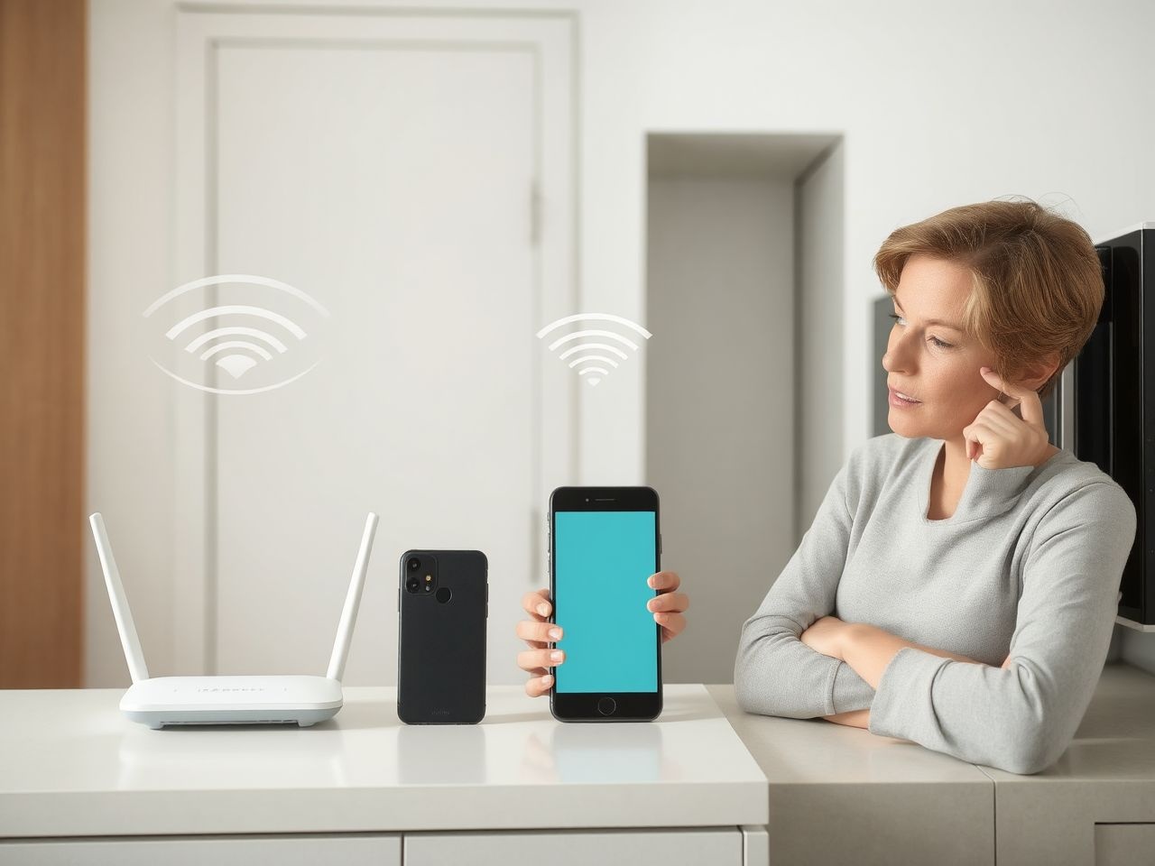A WiFi sugárzás erőssége sokkal alacsonyabb, mint a mobiltelefoné.