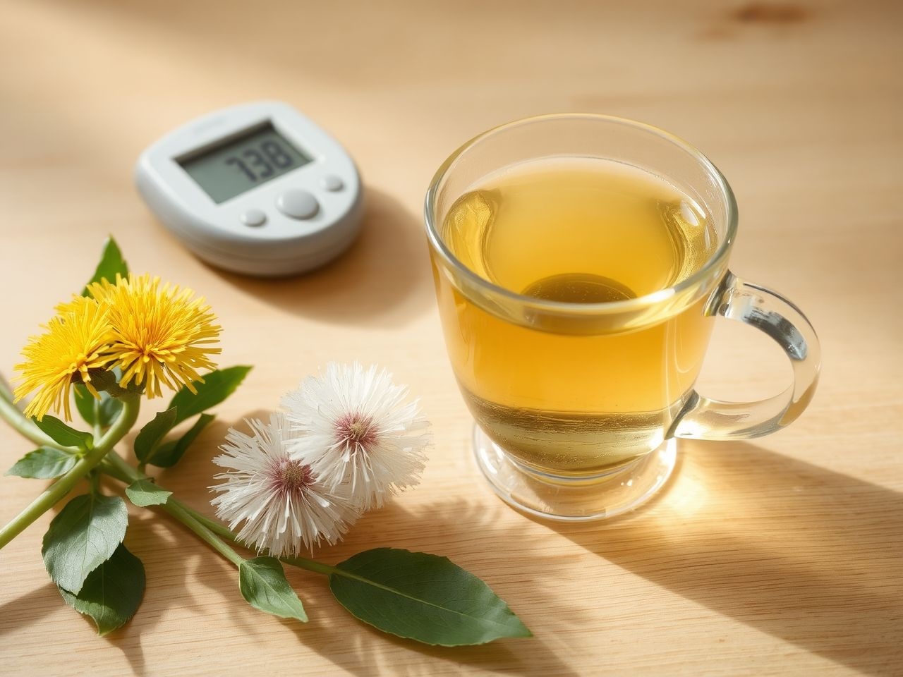 A pitypang tea természetesen segíthet a vércukorszint szabályozásában.