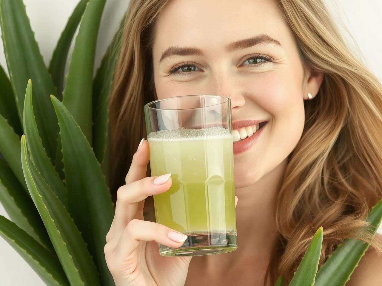 Az aloe vera ivógél hidratálja és élénkíti a bőrt belülről.