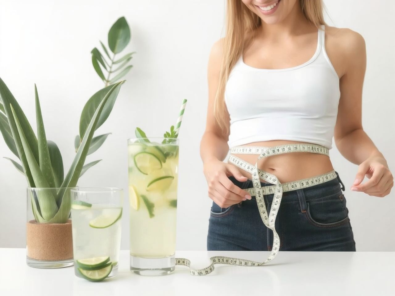 Az aloe ital serkenti az anyagcserét és támogatja a fogyást.