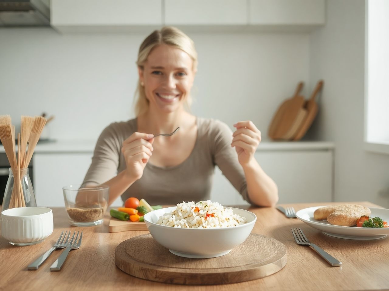 A rizs rosttartalma segít kontrollálni az étvágyat és súlyt.