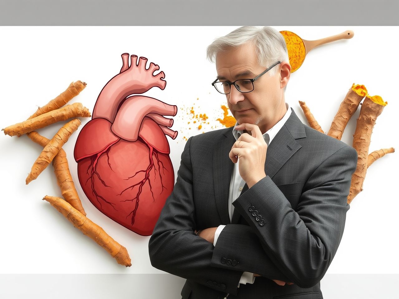 A kurkuma gyulladáscsökkentő hatása védi a szív egészségét.