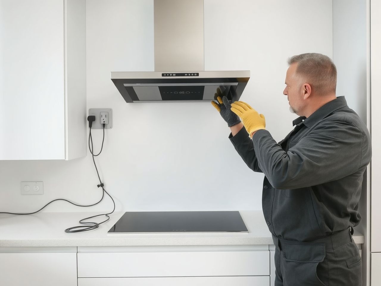 Az indukciós főzőlap elektromos csatlakozása szakembert igényel.