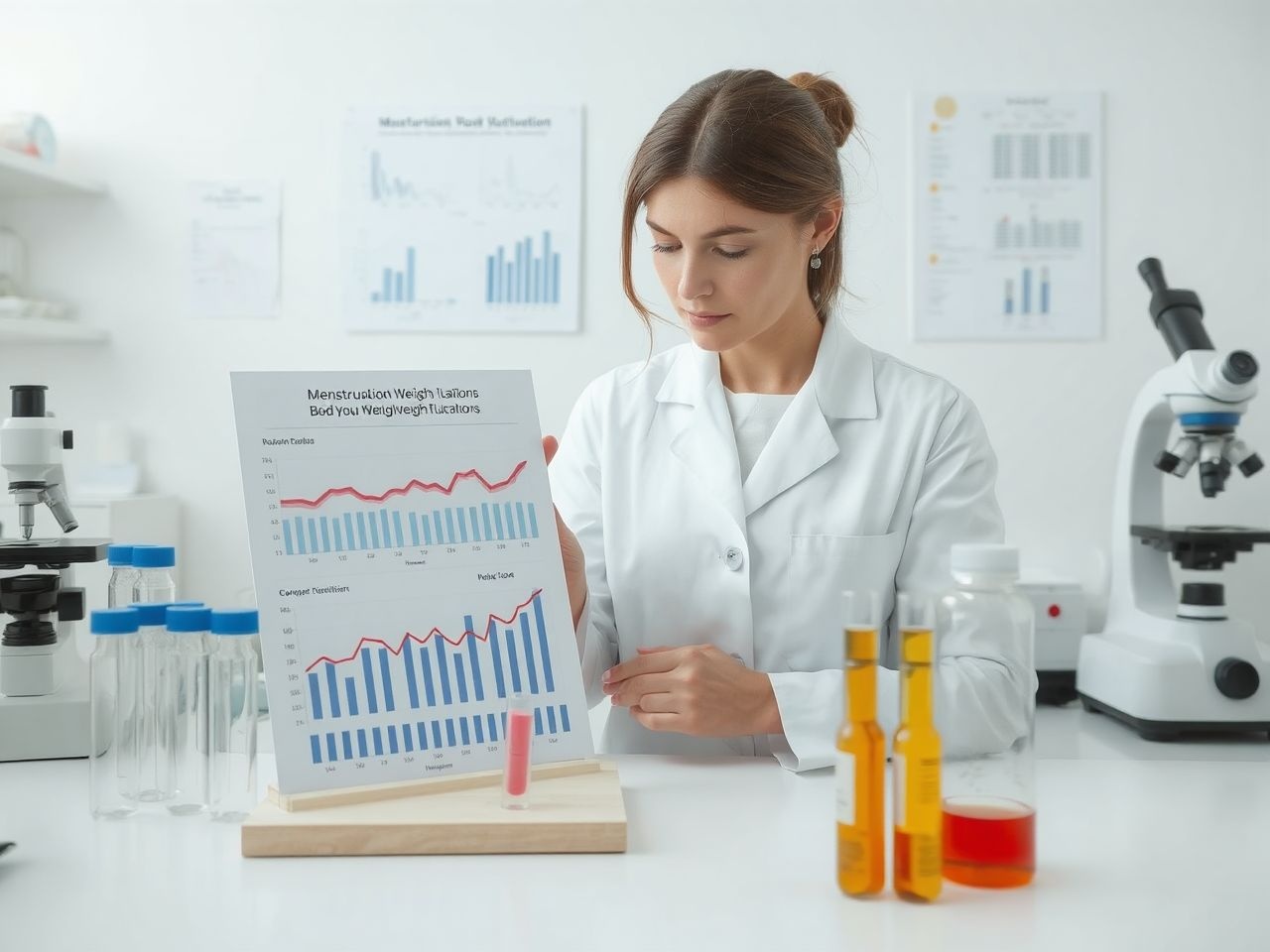 A menstruációs ciklus hormonális változásai befolyásolják a testsúlyt.