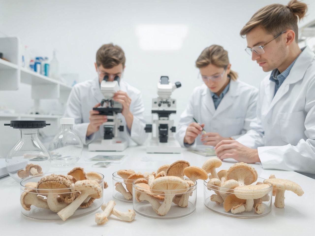 A gyógygombák bioaktív vegyületei daganatsejtek növekedését gátolják.