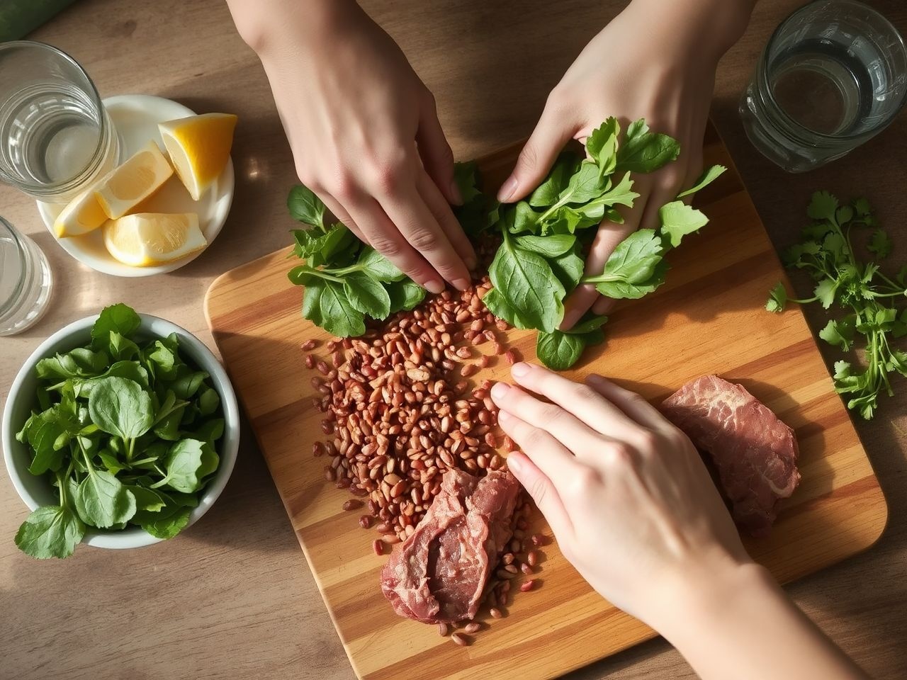 A C-vitamin növeli a vas felszívódását a szervezetben.