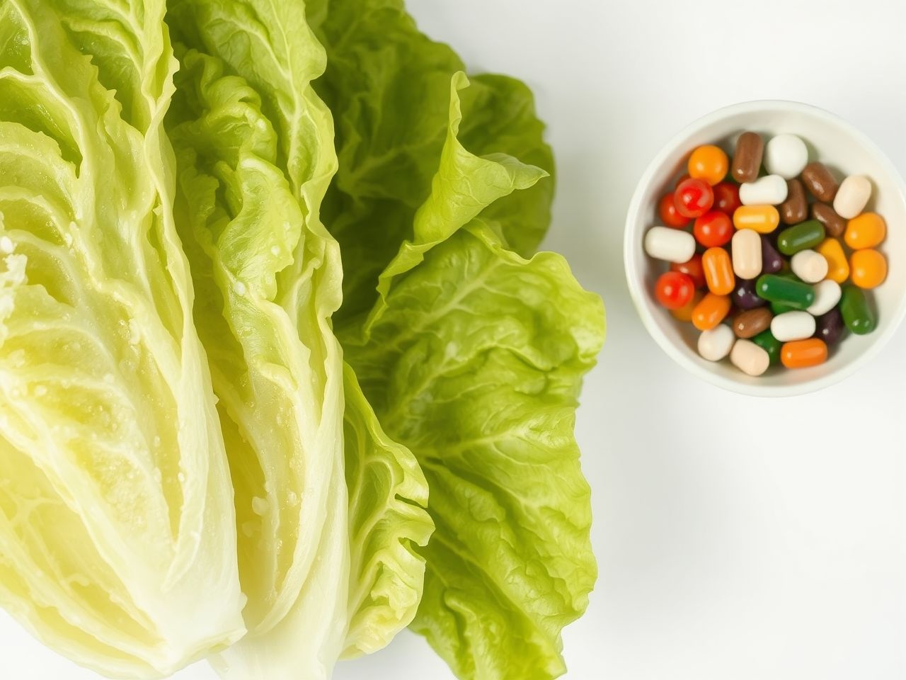 A jégsaláta gazdag A- és K-vitaminokban a csontokért.