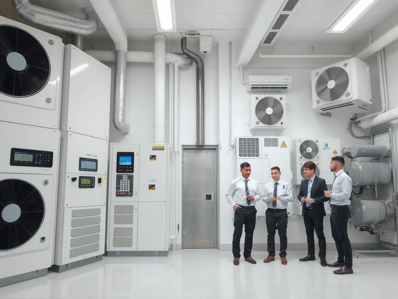 A VRV rendszer hatékonyabb energiafelhasználást és precíz hőszabályzást kínál.