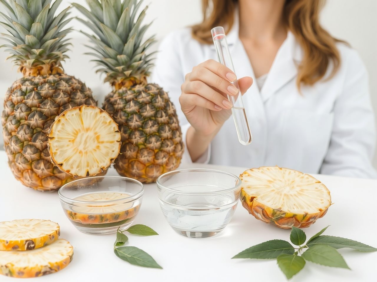 A bromelain immunrendszer-erősítő és sebgyógyulást elősegítő enzimeket tartalmaz.